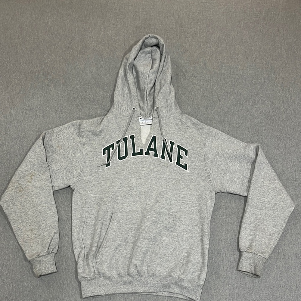 Womens Champion Tulane Hoodie Size S